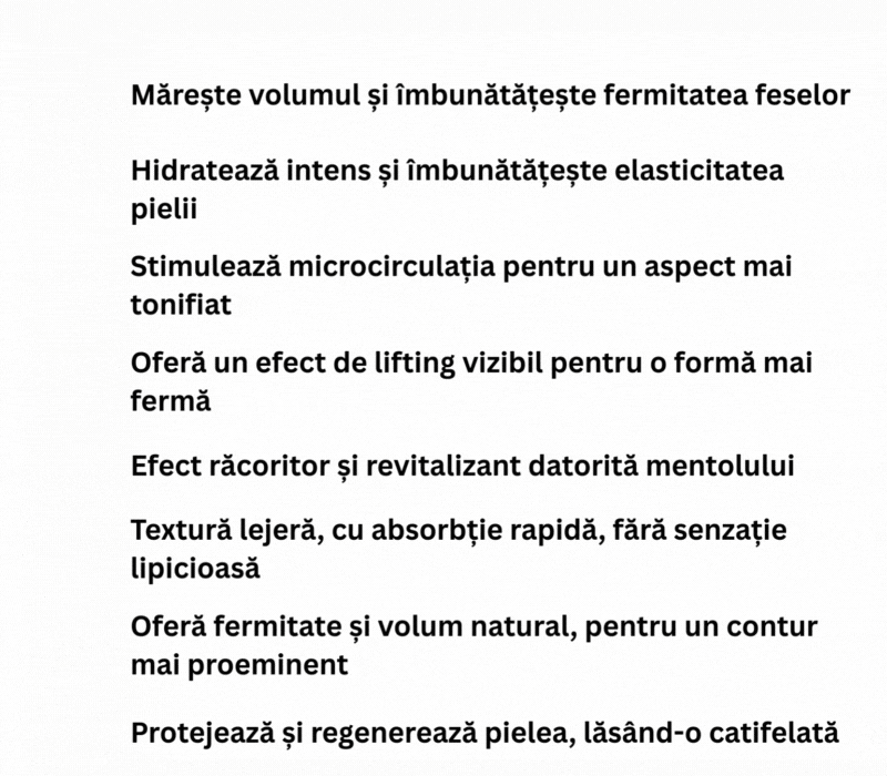Beneficii listate Belly Slimming